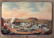 Hofmann Charles C., View of Henry Z.Van Reed's Farm,Papermill and Surroudings